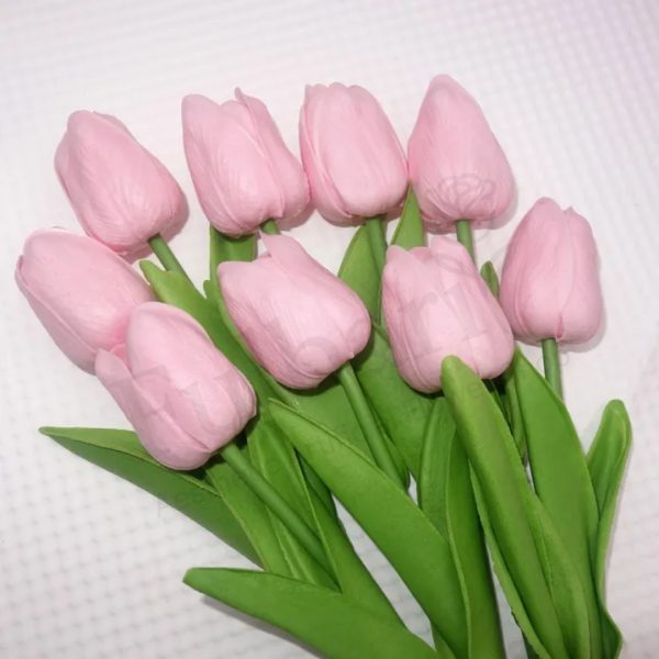 Artificial Tulip Flower - 10 Pcs